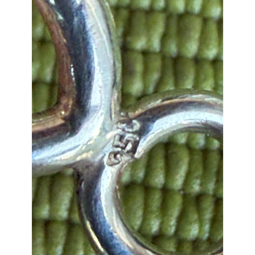 Vintage Peruvian 950 Sterling Silver Heavy Chain Link Bracelet 40g - Picture 5 of 13